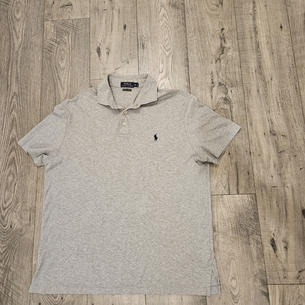 Polo by Ralph Lauren Gray Polo Shirt for Men XL